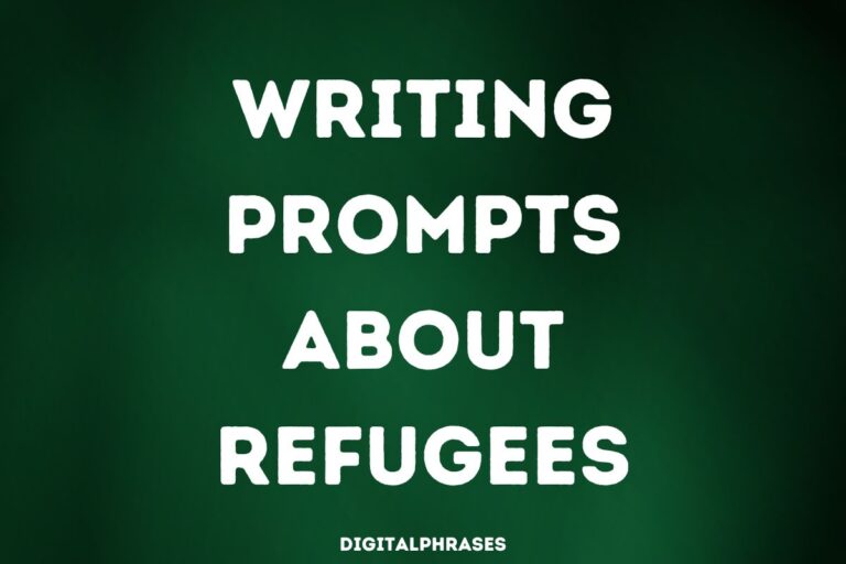 Writing Prompts about Refugees