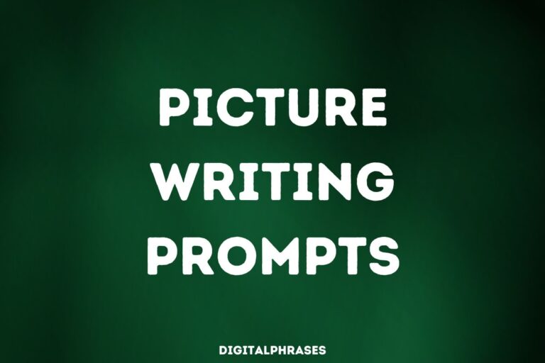 Picture Writing Prompts