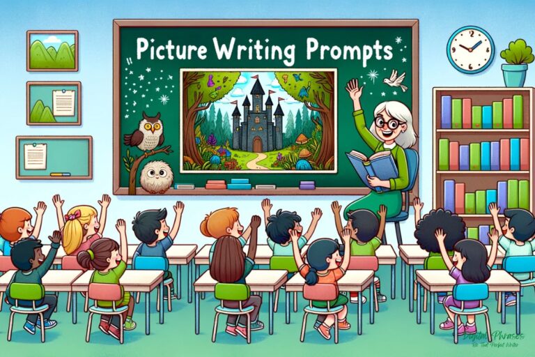 24 Picture Writing Prompts