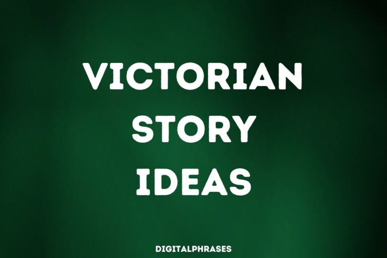 Victorian Story Ideas