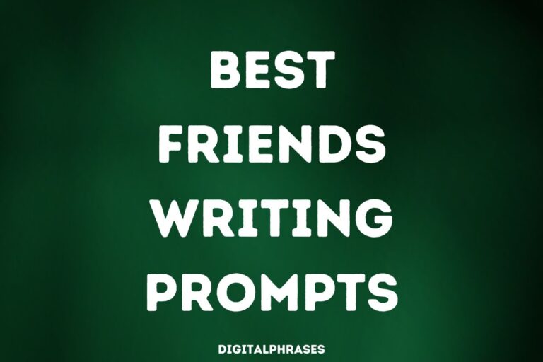 30 Best Friends Writing Prompts and Story Ideas