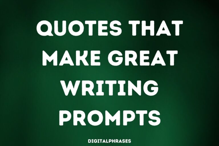 40 Quotes That Make Great Writing Prompts