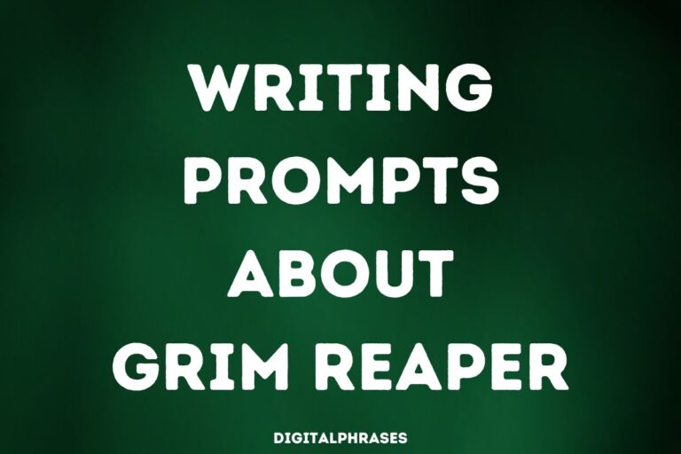 Writing Prompts about Grim Reaper