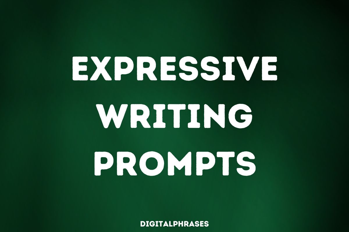 Expressive Writing Prompts