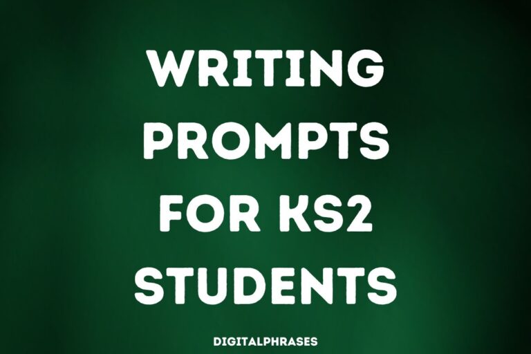 40 Writing Prompts For KS2 Students