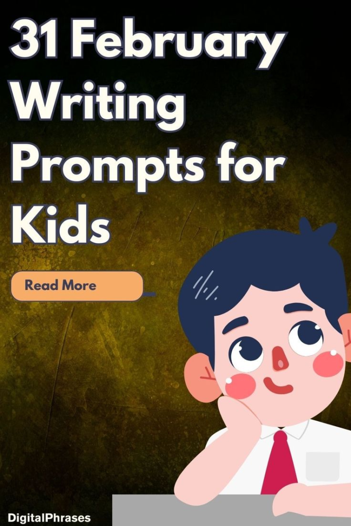 Pinterest Pin on February Writing Prompts For Kids
