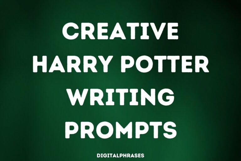 40 Creative Harry Potter Writing Prompts
