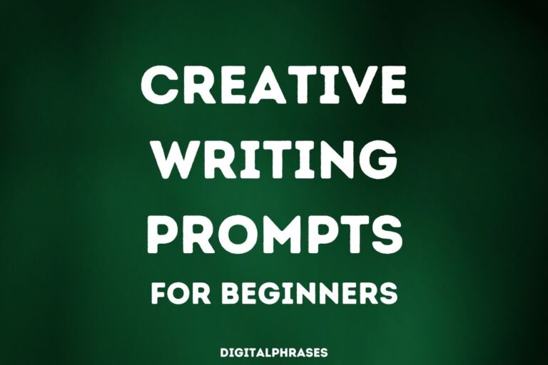 48 Creative Writing Prompts for Beginners
