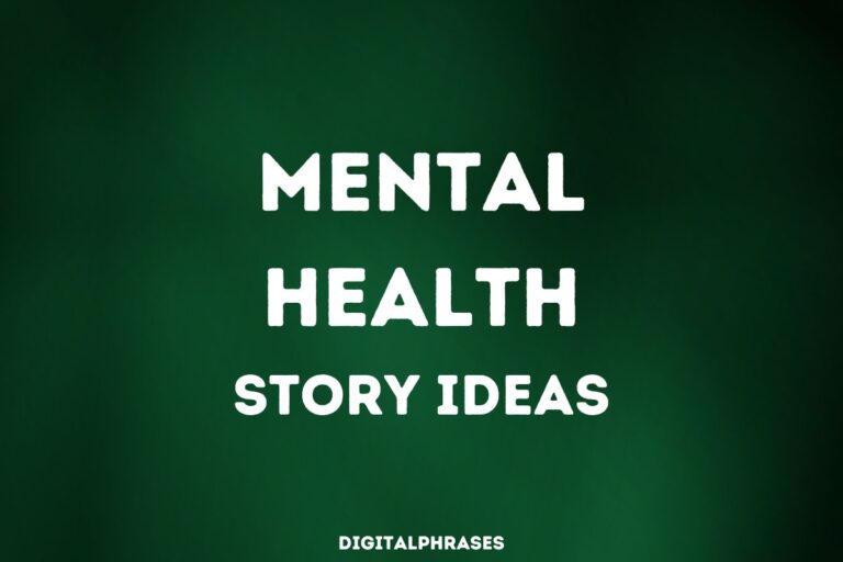 40 Short Story Ideas About Mental Health