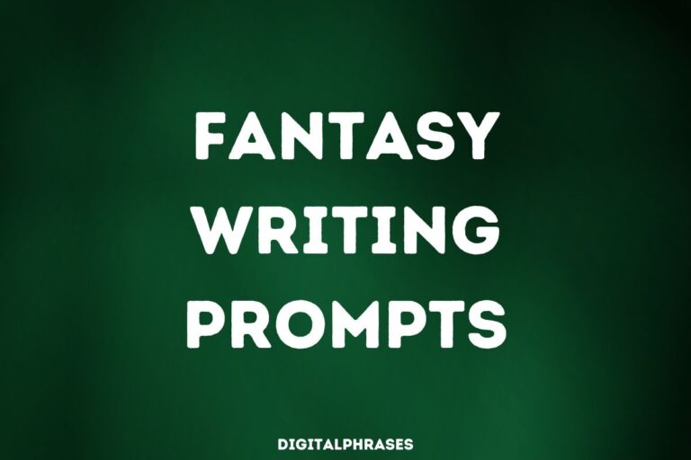 48 Fantasy Writing Prompts and Story Ideas