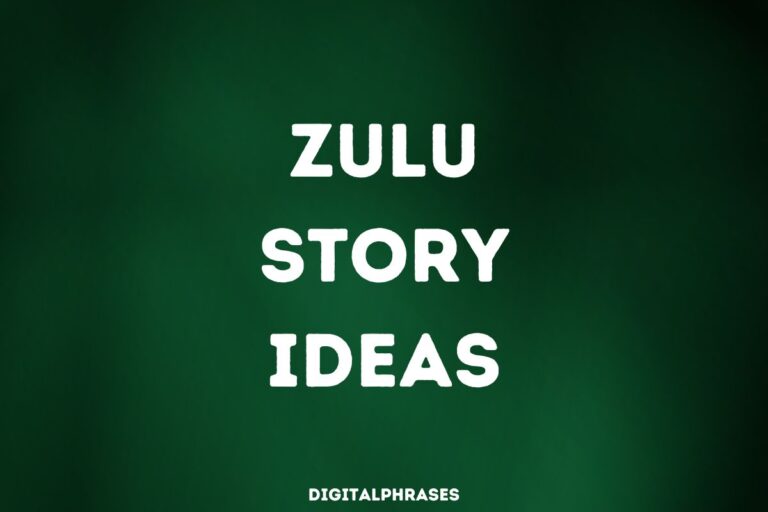 30 Zulu Story Ideas