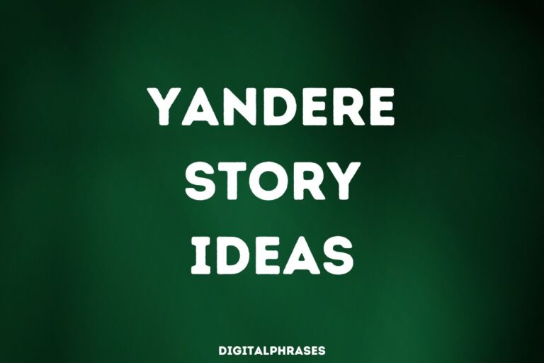 32 Yandere Story Ideas