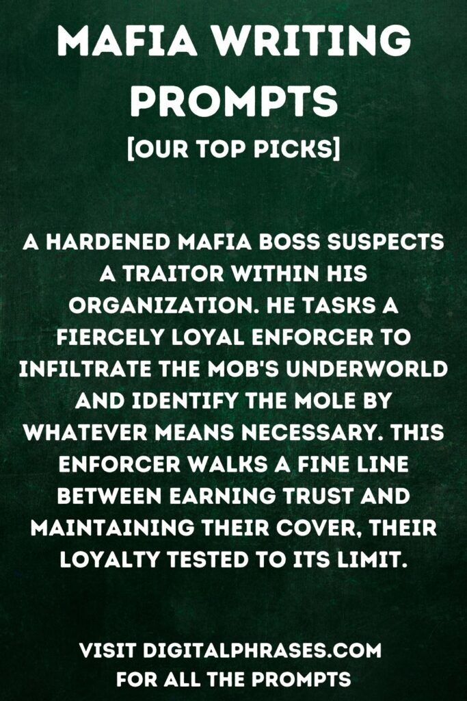 32 Mafia Story Ideas To Create Epic Gangster Narratives