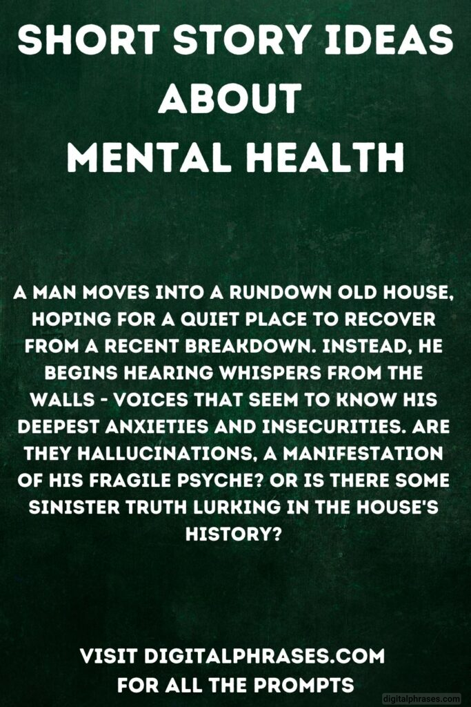 40 Short Story Ideas About Mental Health 40 Short Story Ideas About Mental Health