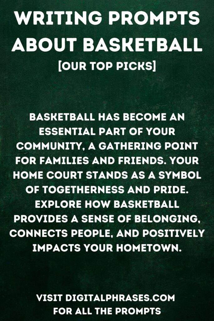 24 Writing Prompts About Basketball