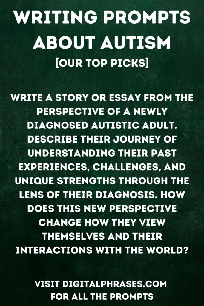 Writing Prompts about Autism