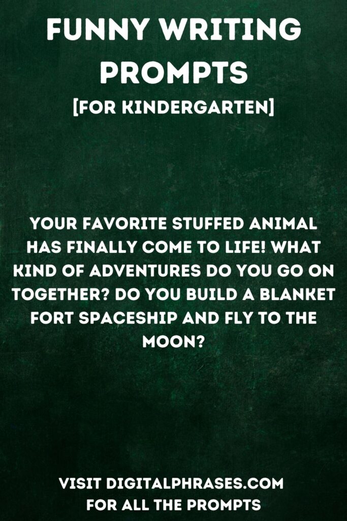Funny Writing Prompts for Kindergarten