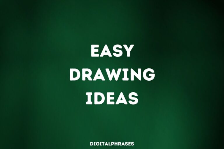 easy drawing ideas