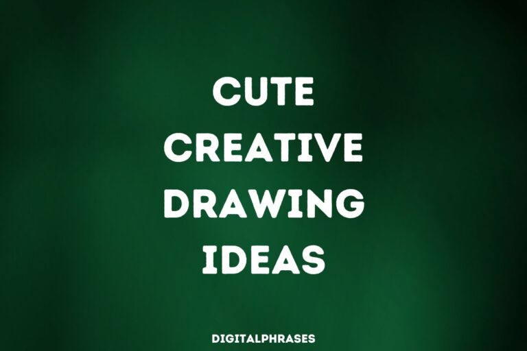 45 Cute Creative Drawing Ideas