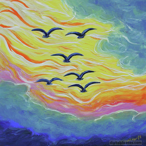 40 Drawing Ideas for Kids | Simple + Challenging painting of birds in the sky