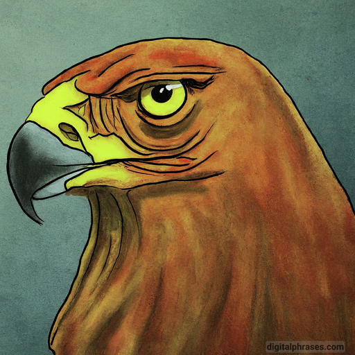 40 Drawing Ideas for Kids | Simple + Challenging portrait of a bald eagle