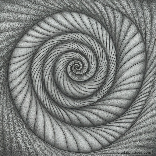 sketch of a spiral pattern