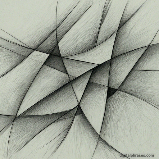 48 Easy Drawing Ideas sketch of overlapping geometric shapes