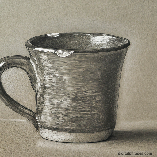 sketch of a coffee mug