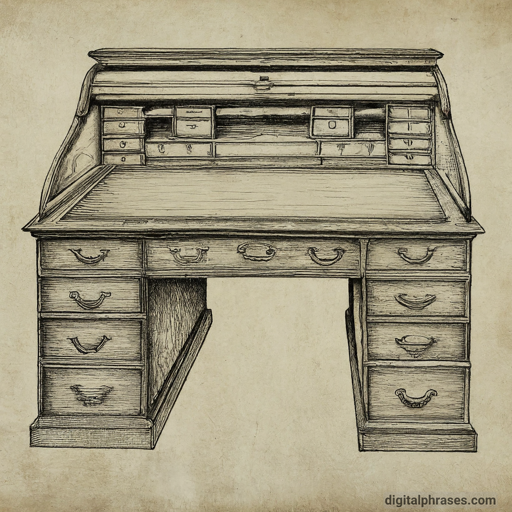 48 Easy Drawing Ideas drawing of a desk