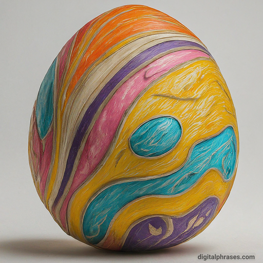 sketch of an easter egg