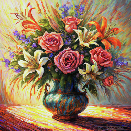 20 Drawing Ideas of Flowers drawing of a Bouquet in a Vintage Vase