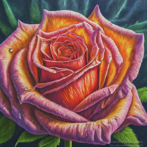 20 Drawing Ideas of Flowers drawing of A Close-Up of a Flower's Petals