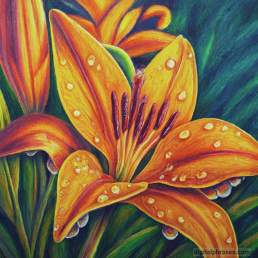 20 Drawing Ideas of Flowers drawing of A Flower with Dew Drops