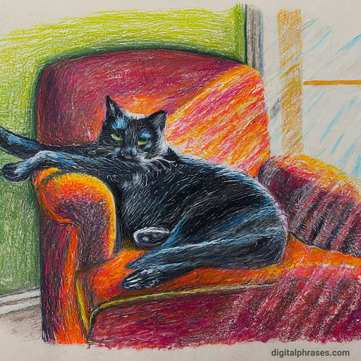 16 Drawing Ideas of Animals drawing of a cat