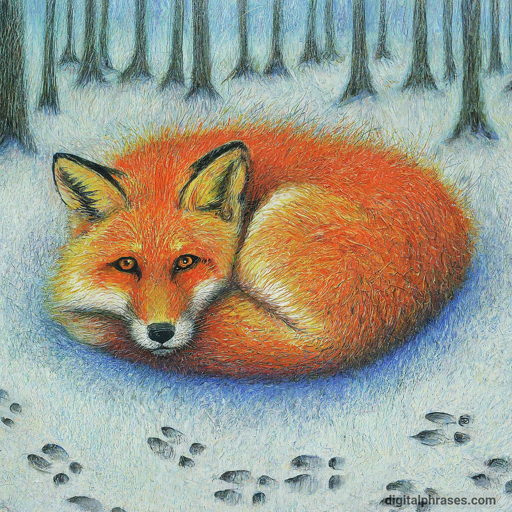 16 Drawing Ideas of Animals sketch of a fox