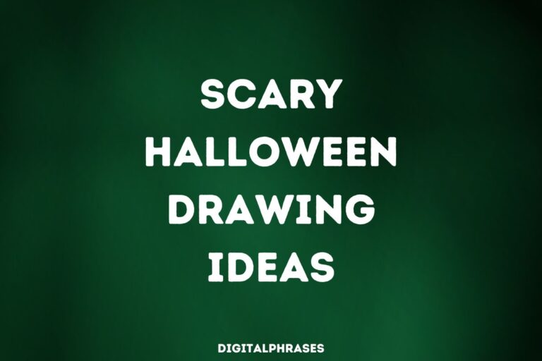 25 Scary Halloween Drawing Ideas That Are Quite Spooky