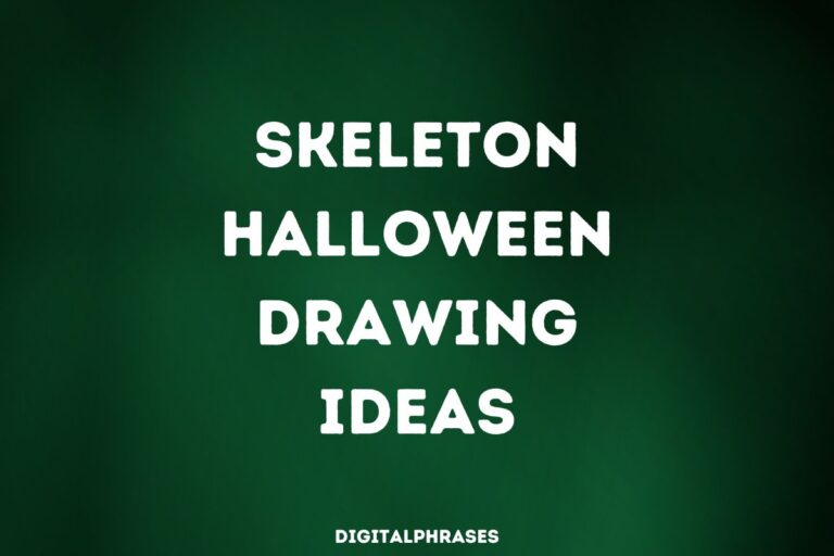 22 Skeleton Halloween Drawing Ideas