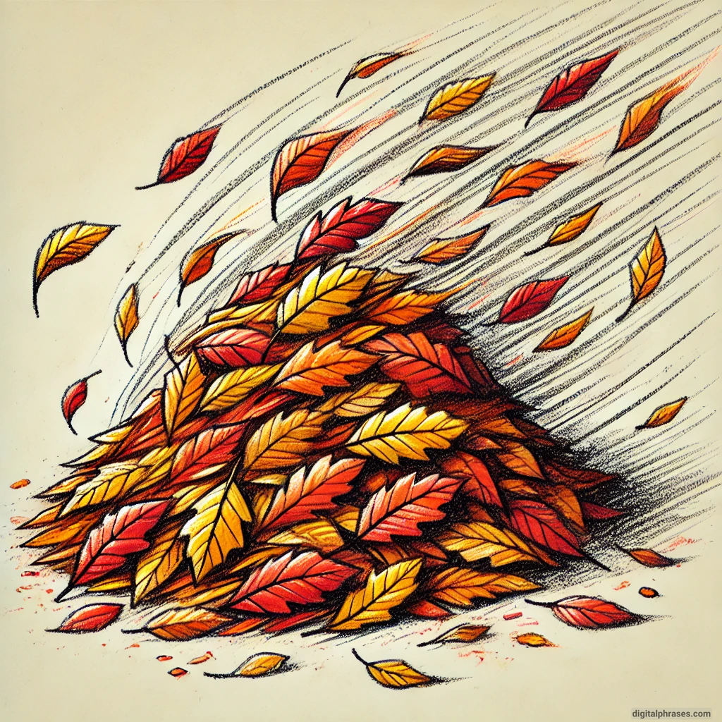 20 Fall/Autumn Drawing Ideas Focusing on Trees and Leaves