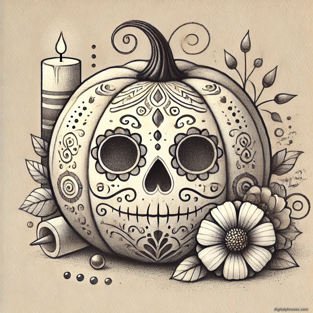 23 Pumpkin Halloween Drawing Ideas