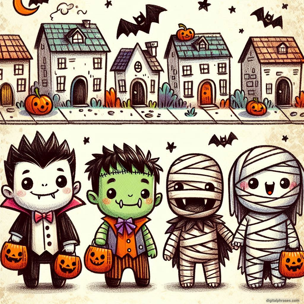 24 Halloween Drawing Ideas For Kids 24 Halloween Drawing Ideas For Kids