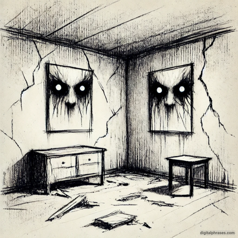 25 Scary Halloween Drawing Ideas That Are Quite Spooky