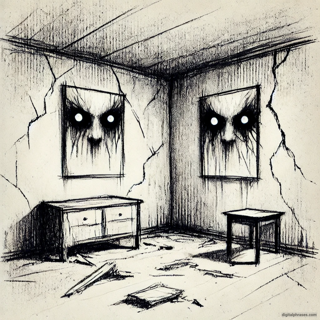 25 Scary Halloween Drawing Ideas That Are Quite Spooky