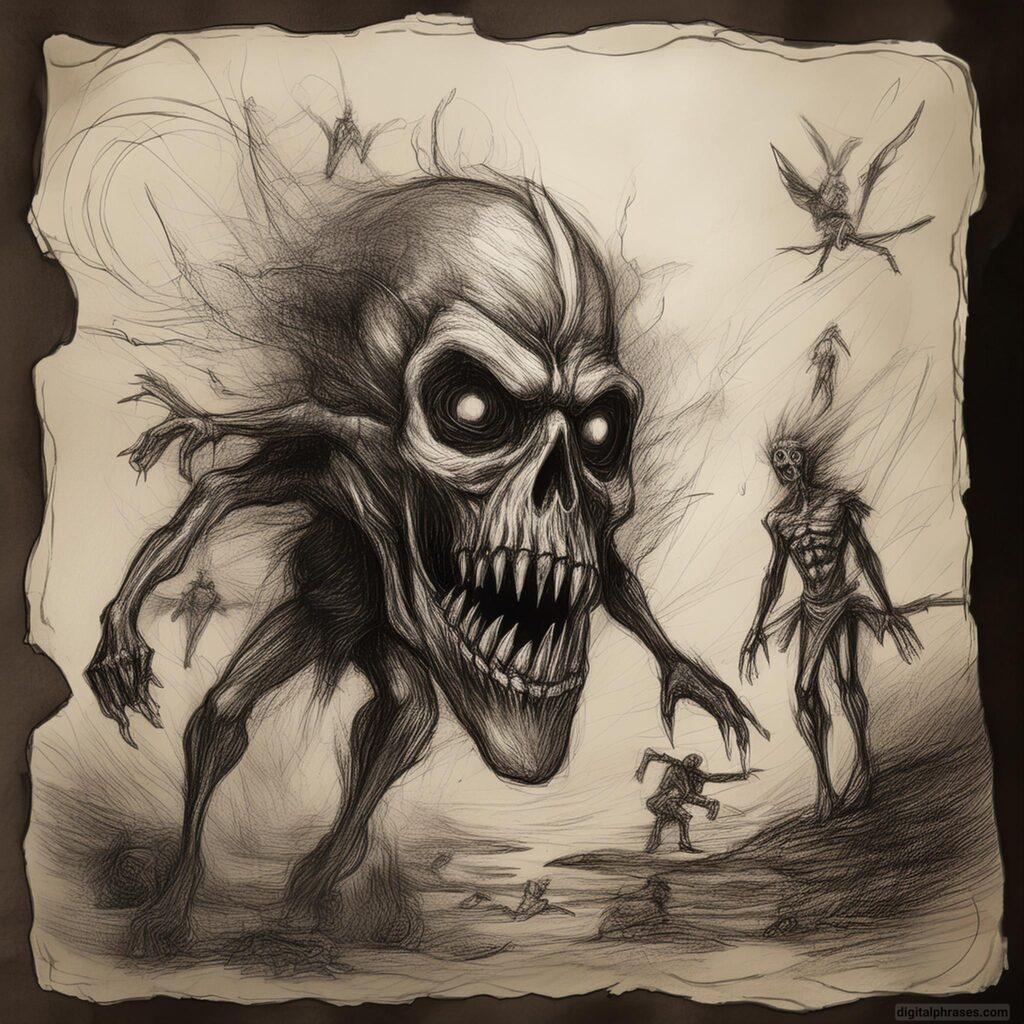 100 Horror Drawing Ideas (Difficult + Easy) 100 Horror Drawing Ideas (Difficult + Easy)