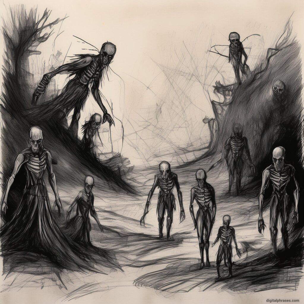 100 Horror Drawing Ideas (Difficult + Easy) 100 Horror Drawing Ideas (Difficult + Easy)
