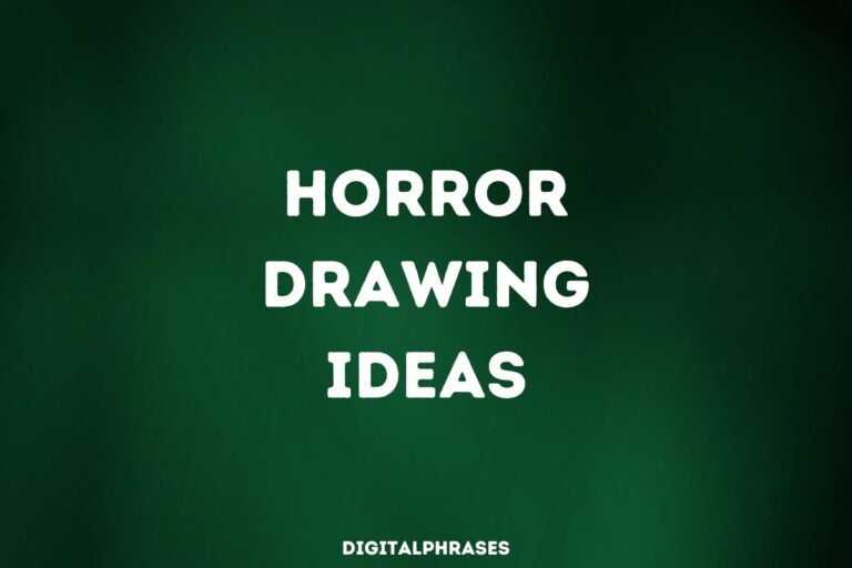 Horror Drawing Ideas