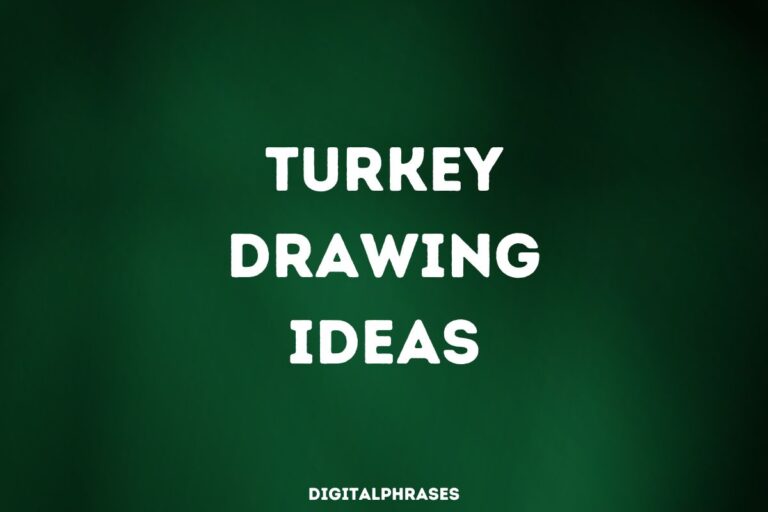 Turkey Drawing Ideas