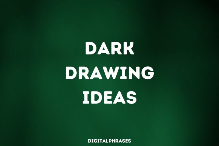 67 Dark Drawing Ideas