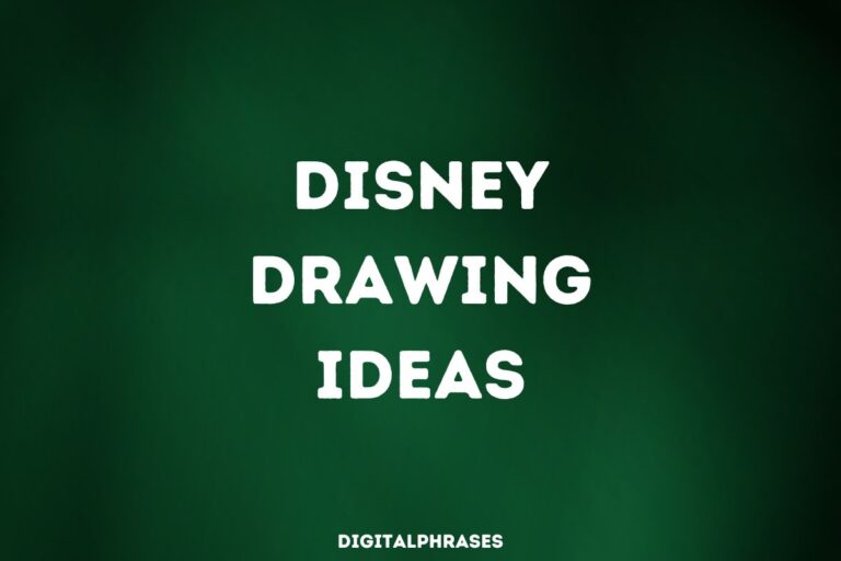 100 Disney-Inspired Drawing Ideas