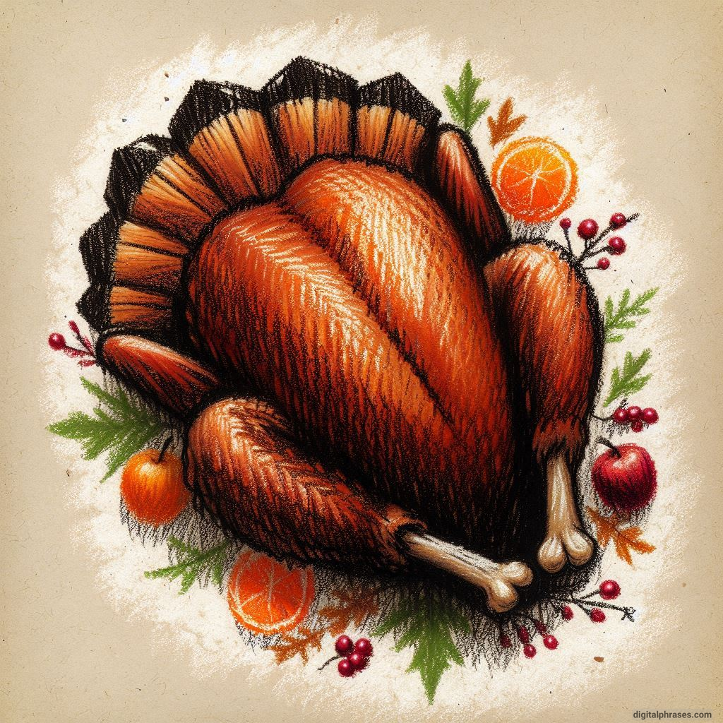 55 Thanksgiving Turkey Drawing Ideas