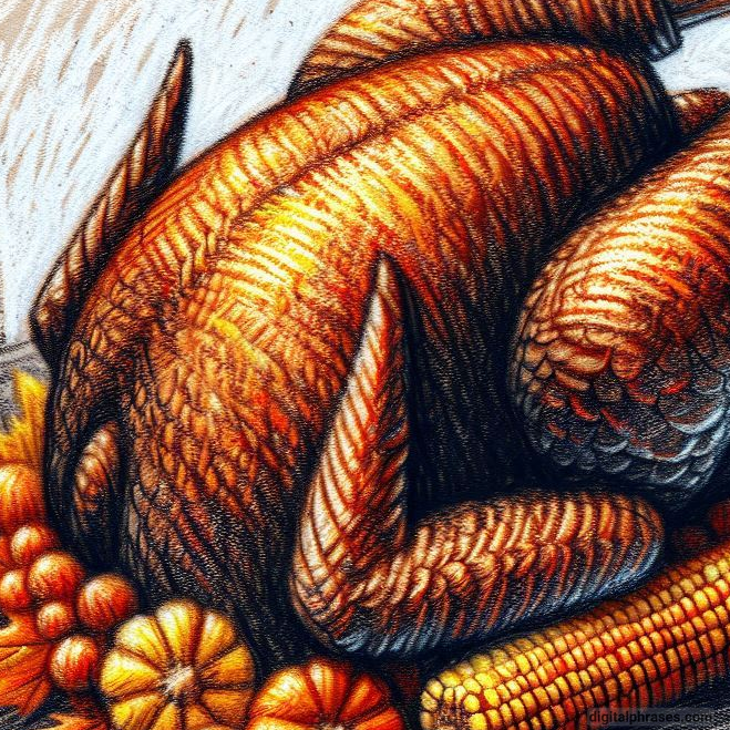 55 Thanksgiving Turkey Drawing Ideas